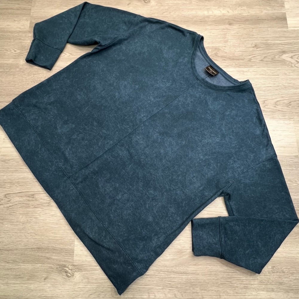 32 Degrees Womens Heat Fleece Long Sleeve Top XXL Pullover Comfy Relaxed